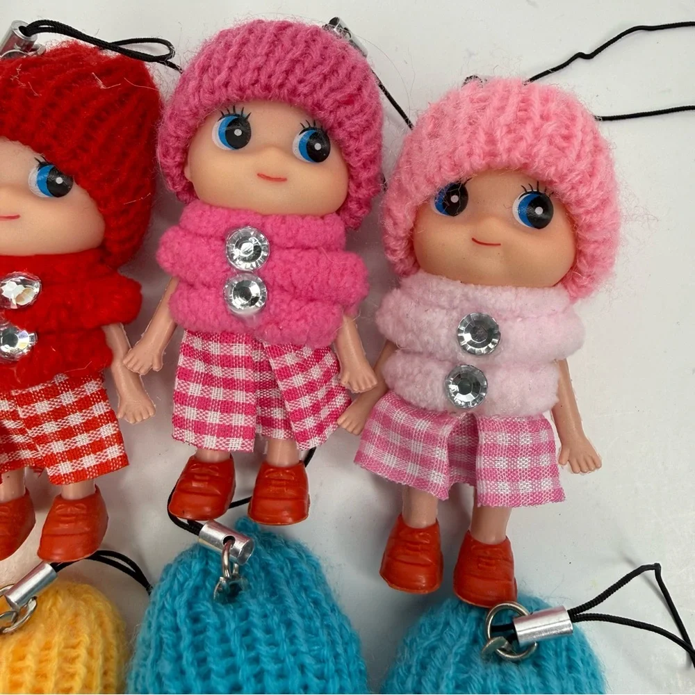 Cute Ddung Doll Cell Phone Backpack Pendant Key Chain PartyGift Small Mihuwa 8